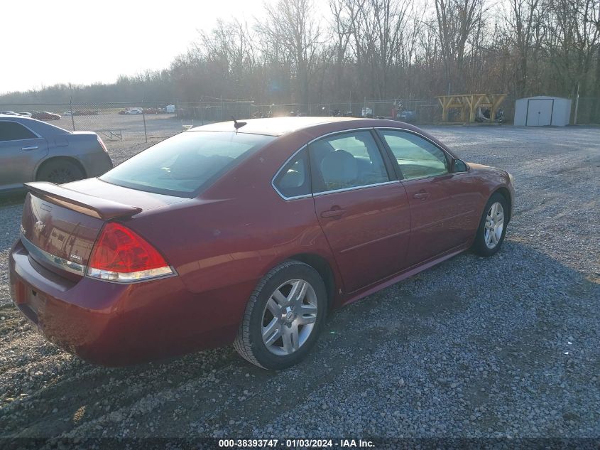 2011 Chevrolet Impala Lt VIN: 2G1WG5EK8B1281199 Lot: 38393747