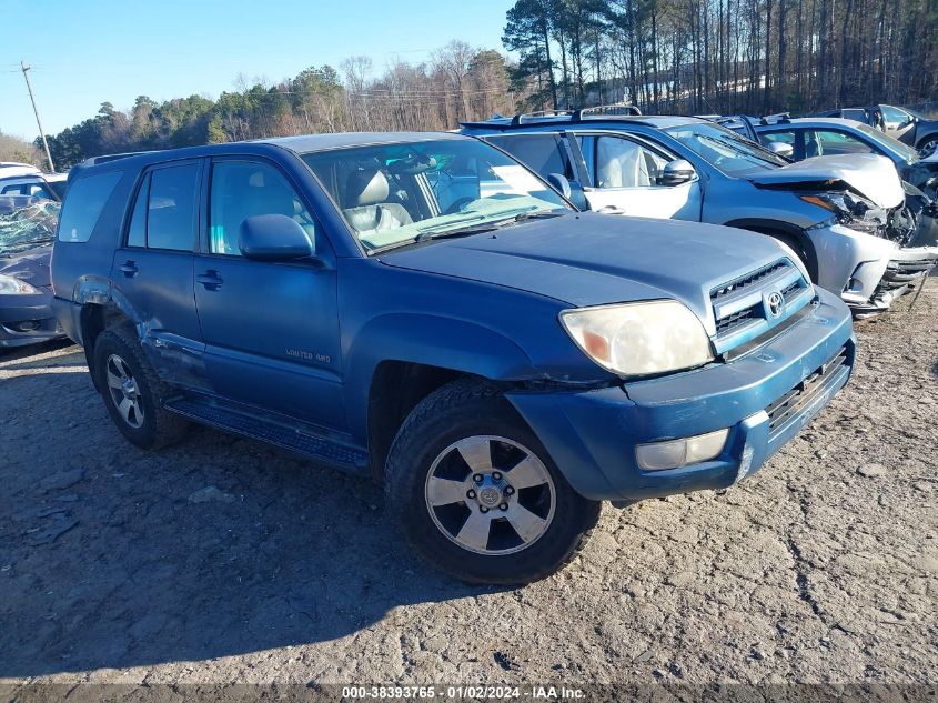 2005 Toyota 4Runner Limited V6 VIN: JTEBU17R658032687 Lot: 38393765