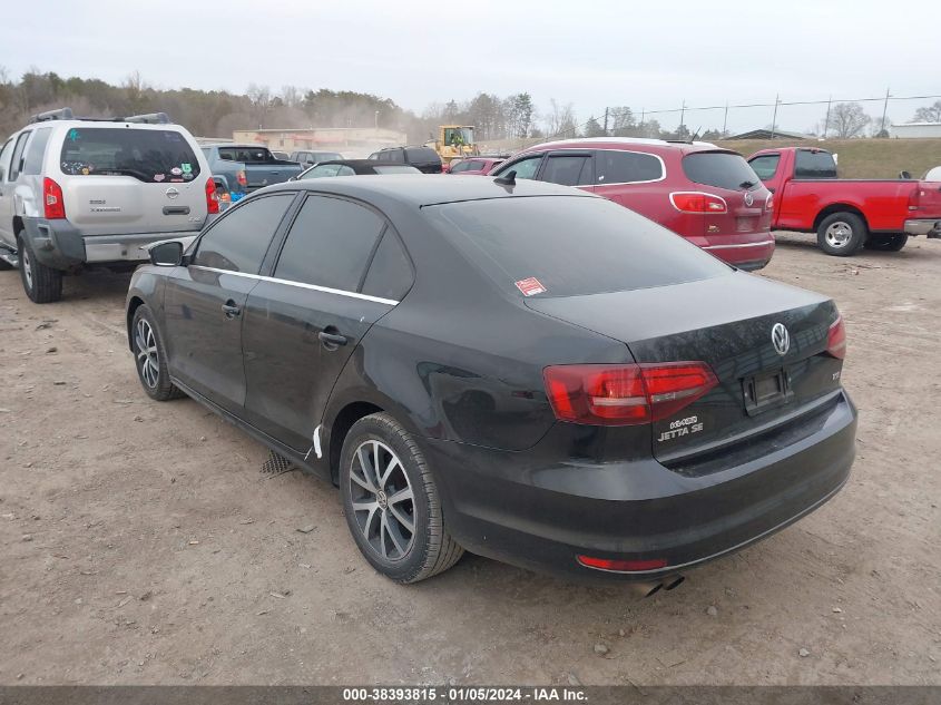 2017 Volkswagen Jetta 1.4T Se VIN: 3VWB67AJ7HM314709 Lot: 38393815