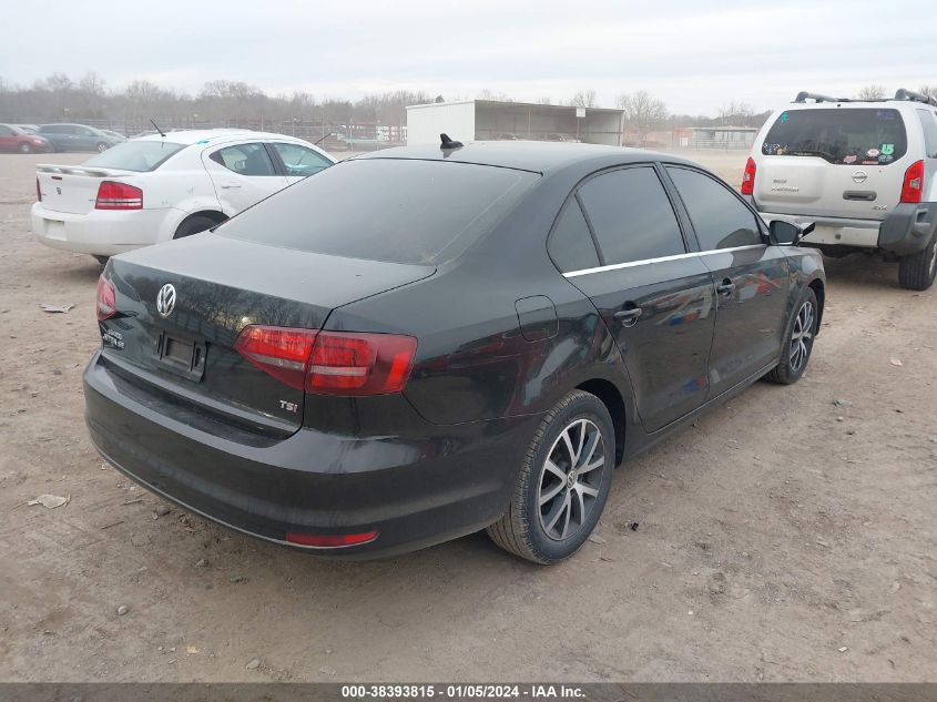 2017 Volkswagen Jetta 1.4T Se VIN: 3VWB67AJ7HM314709 Lot: 38393815