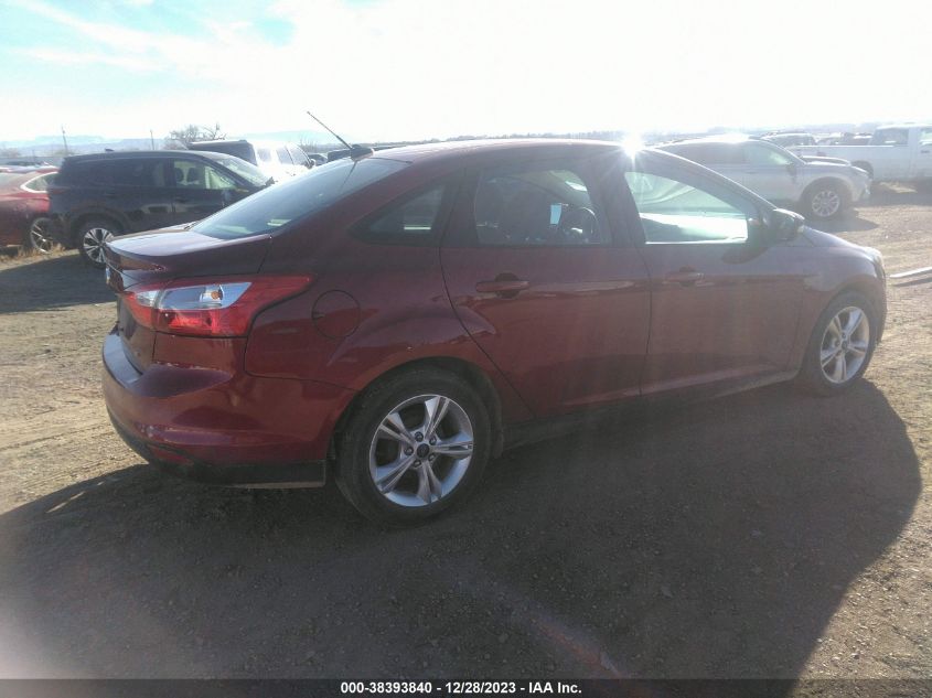 2014 Ford Focus Se VIN: 1FADP3F25EL266844 Lot: 38393840