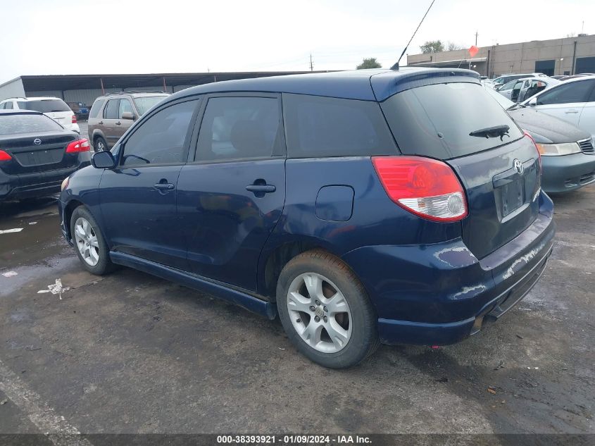 2005 Toyota Matrix Xr VIN: 2T1KR32E45C449140 Lot: 38393921