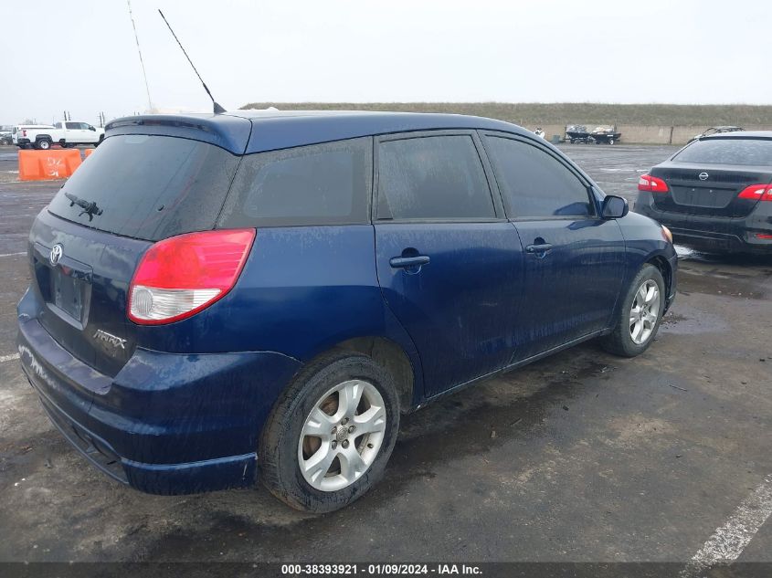 2005 Toyota Matrix Xr VIN: 2T1KR32E45C449140 Lot: 38393921