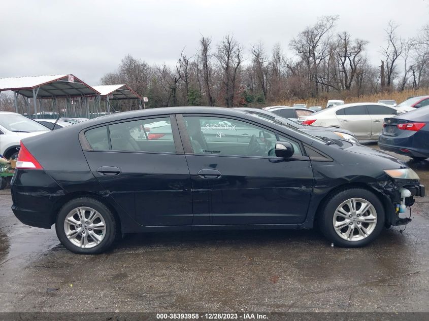 2010 Honda Insight Ex VIN: JHMZE2H71AS034992 Lot: 38393958