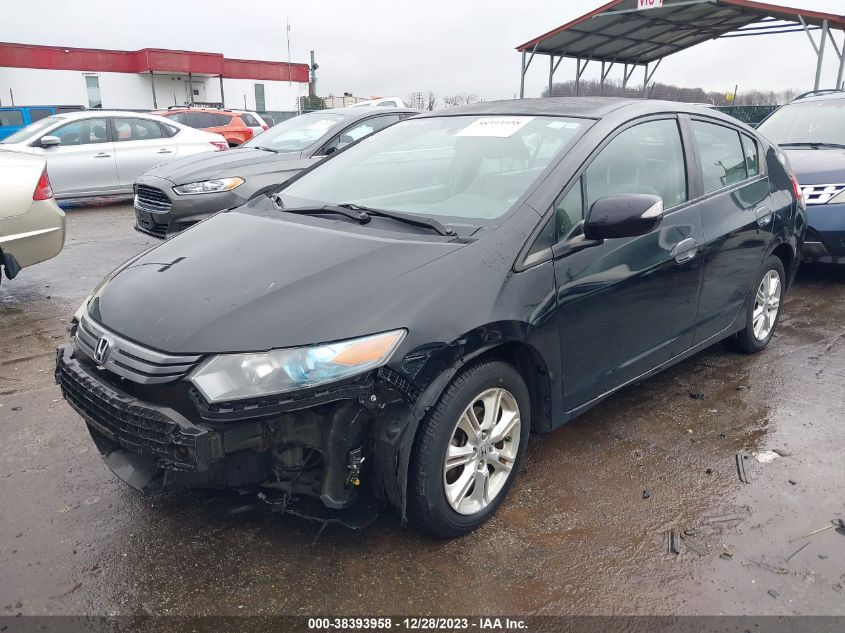 2010 Honda Insight Ex VIN: JHMZE2H71AS034992 Lot: 38393958