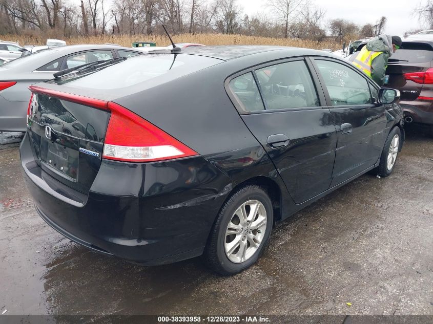 2010 Honda Insight Ex VIN: JHMZE2H71AS034992 Lot: 38393958