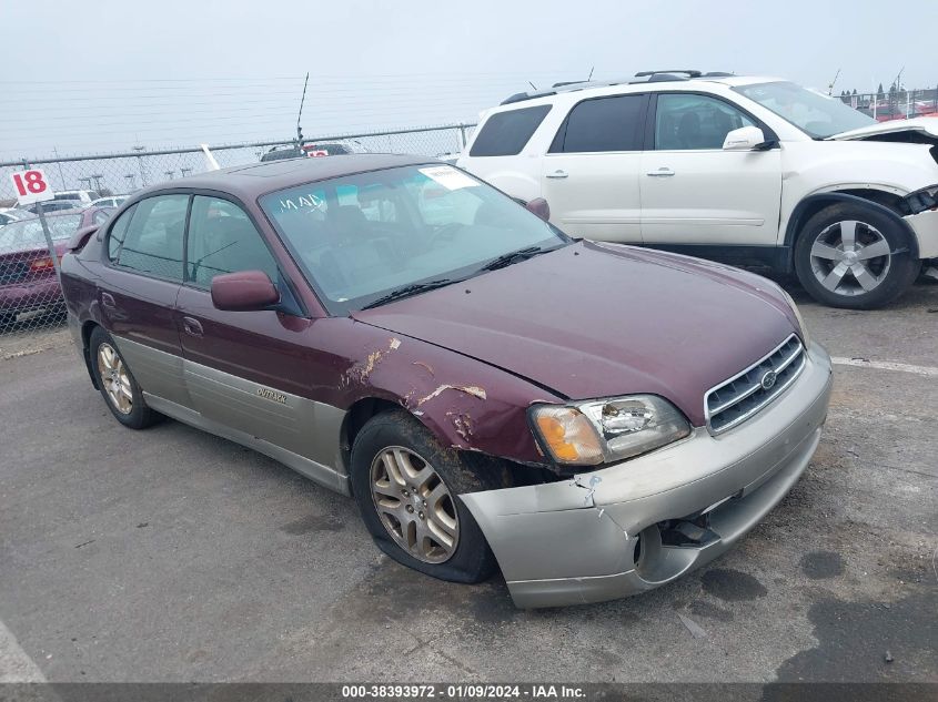 2000 Subaru Outback Limited VIN: 4S3BE6863Y7207622 Lot: 38393972