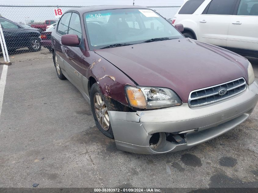 2000 Subaru Outback Limited VIN: 4S3BE6863Y7207622 Lot: 38393972