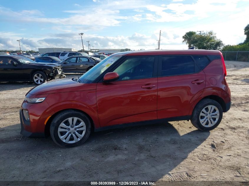 2022 Kia Soul Lx VIN: KNDJ23AU5N7800664 Lot: 38393989