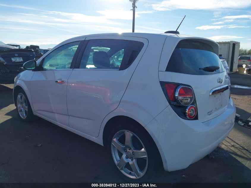 2015 Chevrolet Sonic Ltz Auto VIN: 1G1JE6SB2F4211704 Lot: 38394012