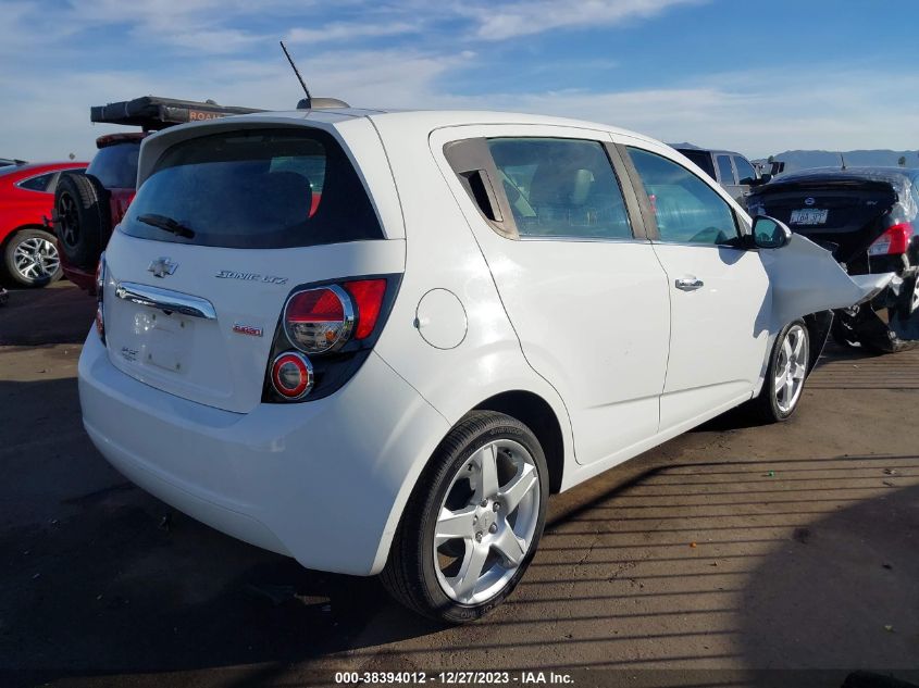 2015 Chevrolet Sonic Ltz Auto VIN: 1G1JE6SB2F4211704 Lot: 38394012