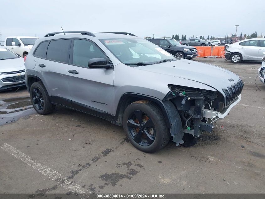 2017 Jeep Cherokee Altitude Fwd VIN: 1C4PJLAB0HW666958 Lot: 38394014