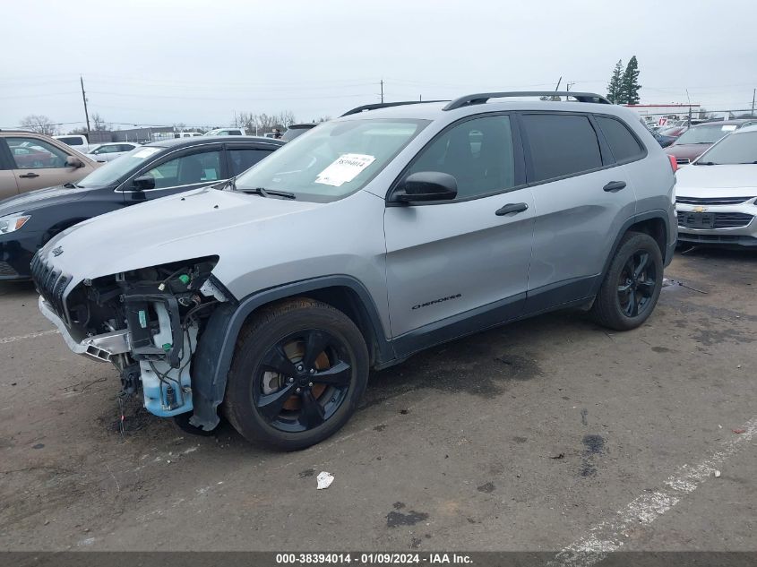 2017 Jeep Cherokee Altitude Fwd VIN: 1C4PJLAB0HW666958 Lot: 38394014