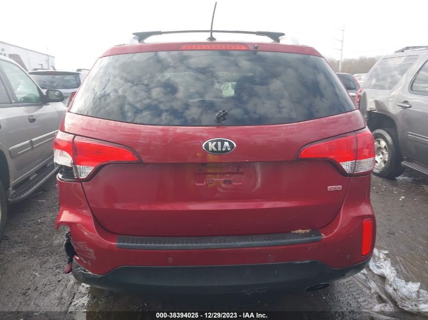 2014 Kia Sorento Lx VIN: 5XYKTDA63EG516865 Lot: 38394025