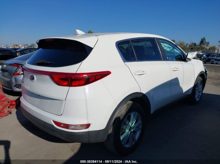 2018 Kia Sportage Lx VIN: KNDPM3AC7J7380296 Lot: 38394114