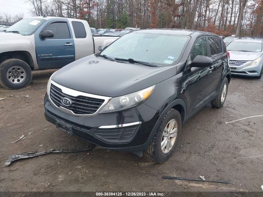 2012 Kia Sportage Lx VIN: KNDPB3A23C7289574 Lot: 38394125