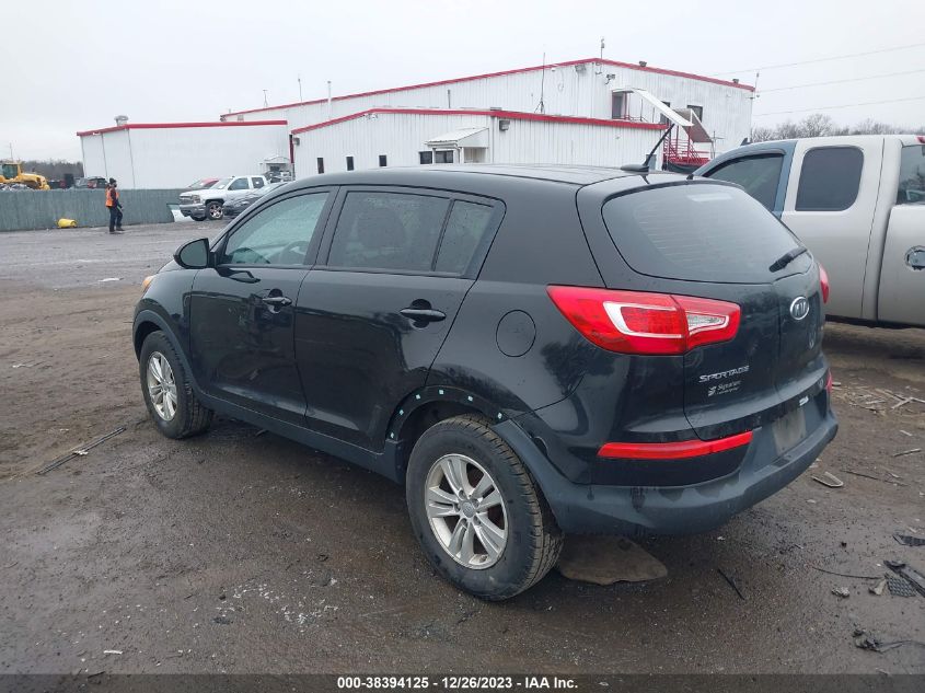 2012 Kia Sportage Lx VIN: KNDPB3A23C7289574 Lot: 38394125