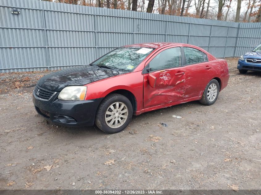 2009 Mitsubishi Galant Es/Sport Edition VIN: 4A3AB36F89E036835 Lot: 38394202