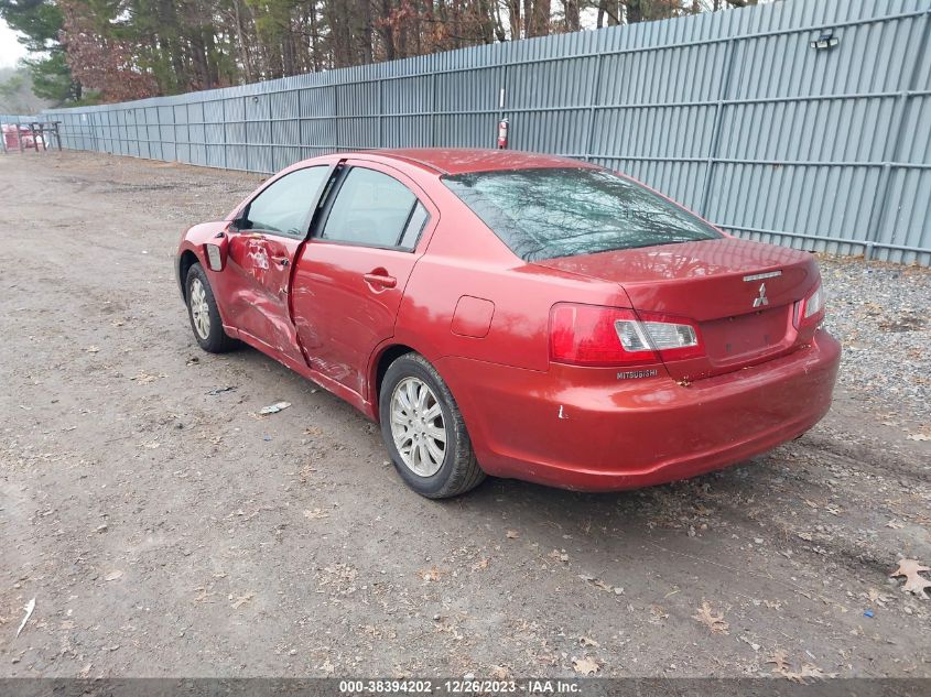 2009 Mitsubishi Galant Es/Sport Edition VIN: 4A3AB36F89E036835 Lot: 38394202