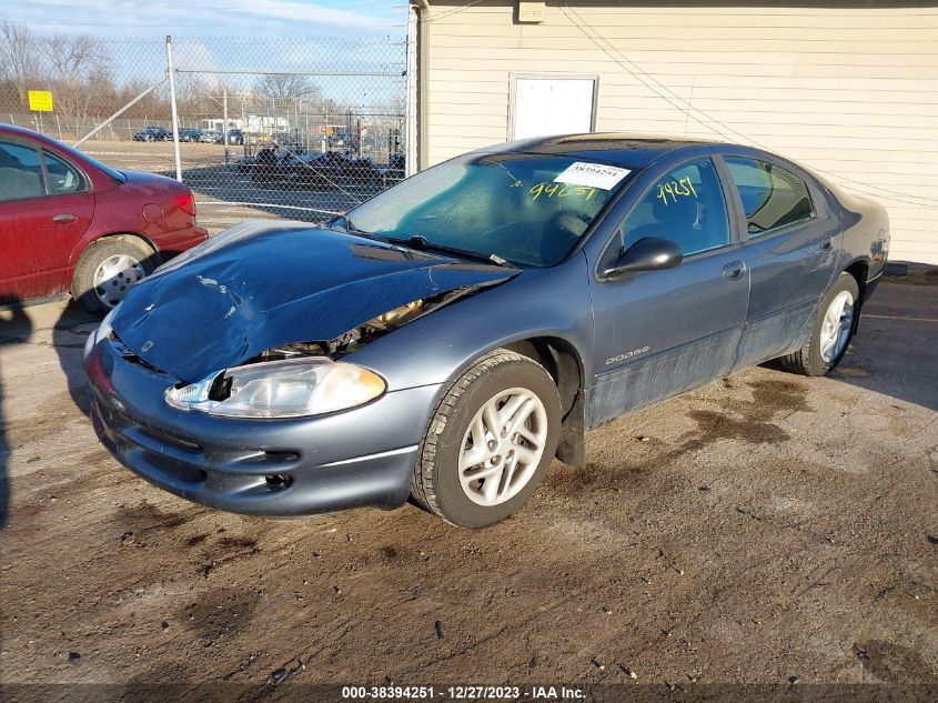 2000 Dodge Intrepid VIN: 2B3HD46R2YH293476 Lot: 38394251