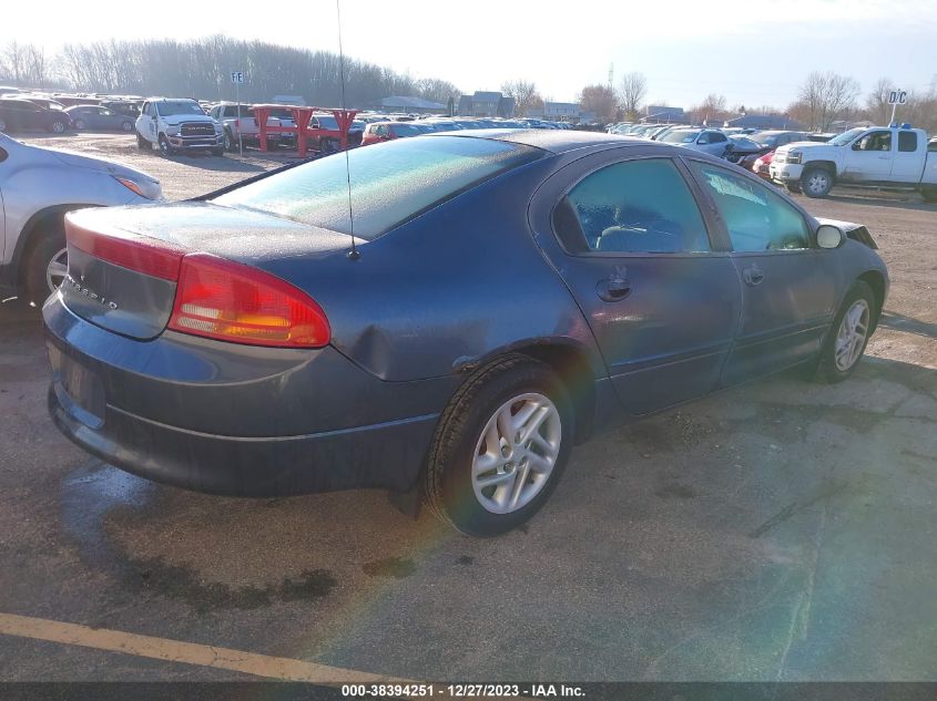 2000 Dodge Intrepid VIN: 2B3HD46R2YH293476 Lot: 38394251