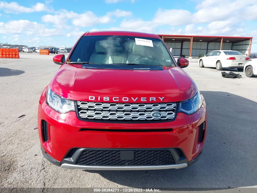 2022 Land Rover Discovery Sport Se VIN: SALCP2FX0NH911181 Lot: 38394271