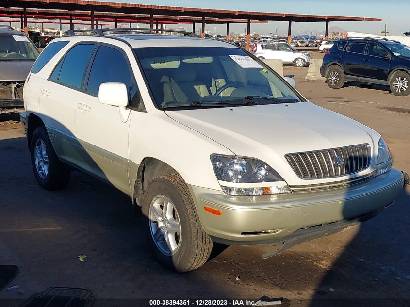 2000 Lexus Rx 300 VIN: JT6HF10U6Y0107342 Lot: 38394351