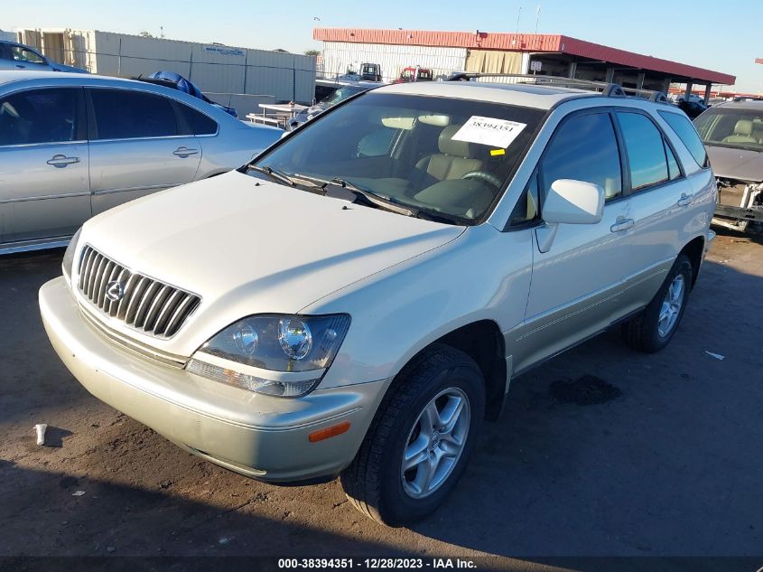 2000 Lexus Rx 300 VIN: JT6HF10U6Y0107342 Lot: 38394351