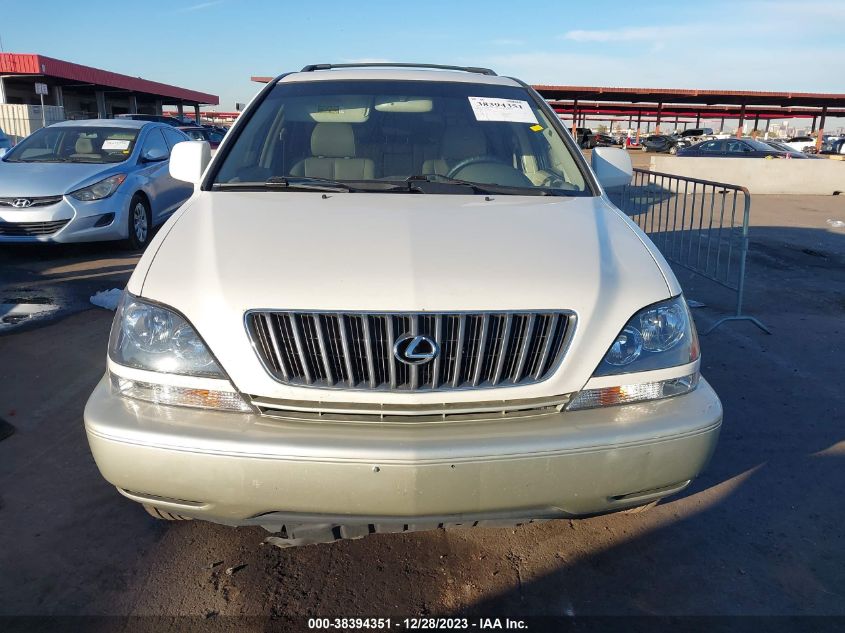 2000 Lexus Rx 300 VIN: JT6HF10U6Y0107342 Lot: 38394351