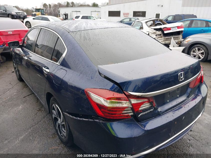 1HGCR2F39HA187116 2017 Honda Accord Lx