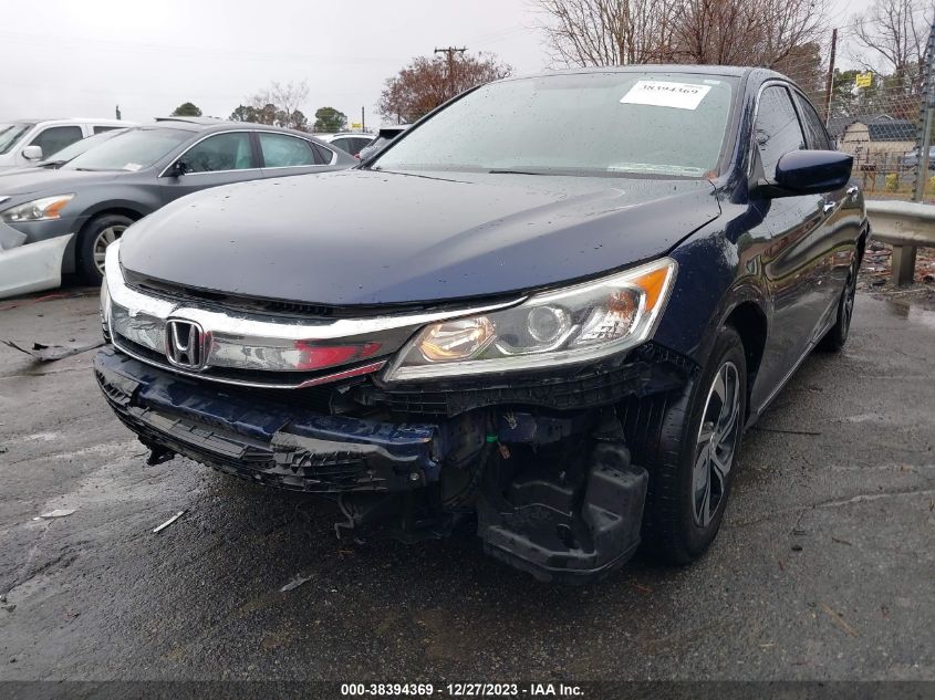 1HGCR2F39HA187116 2017 Honda Accord Lx