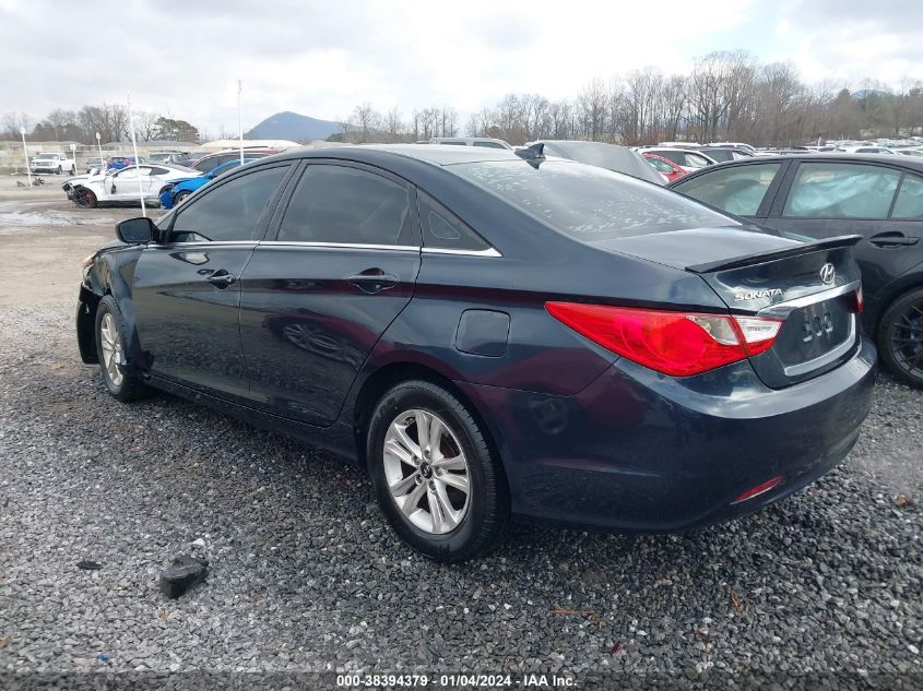 2012 Hyundai Sonata Gls VIN: 5NPEB4AC9CH484466 Lot: 38394379