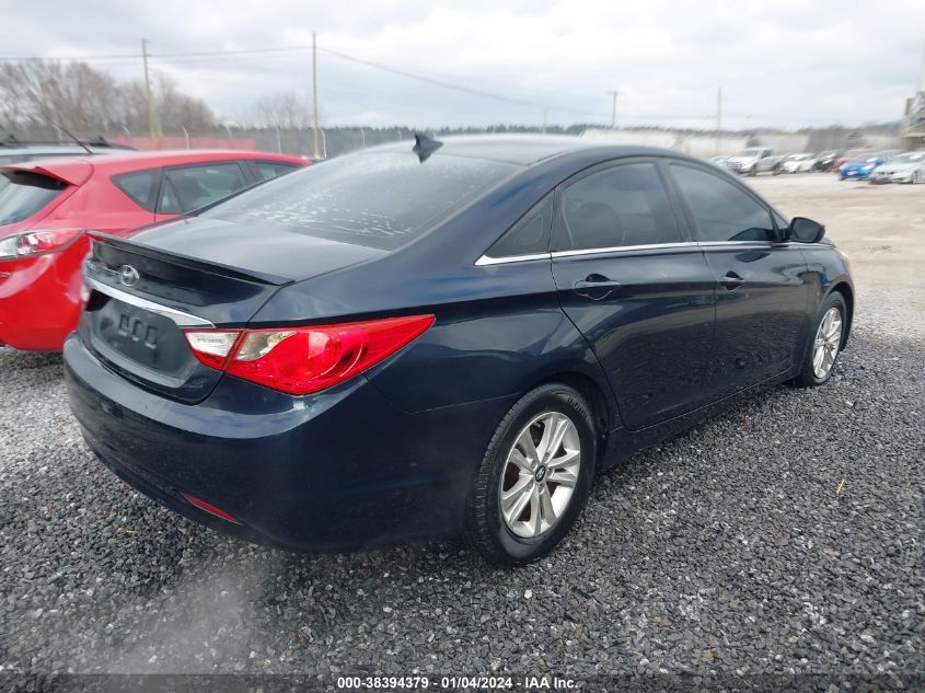 2012 Hyundai Sonata Gls VIN: 5NPEB4AC9CH484466 Lot: 38394379