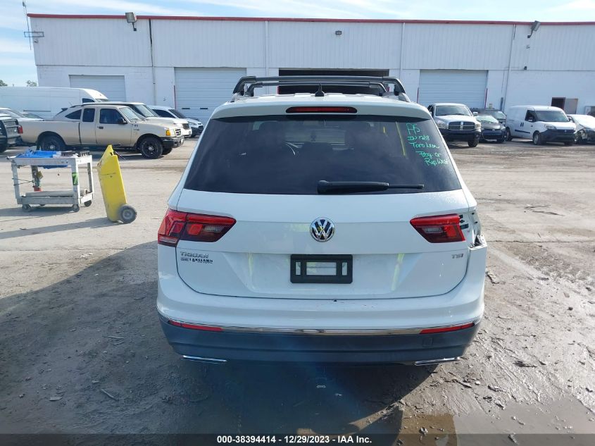 2018 Volkswagen Tiguan 2.0T Se/2.0T Sel VIN: 3VV3B7AX4JM109296 Lot: 38394414