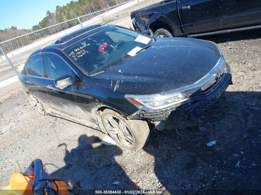 2016 Honda Accord Touring VIN: 1HGCR3F90GA011063 Lot: 38394430