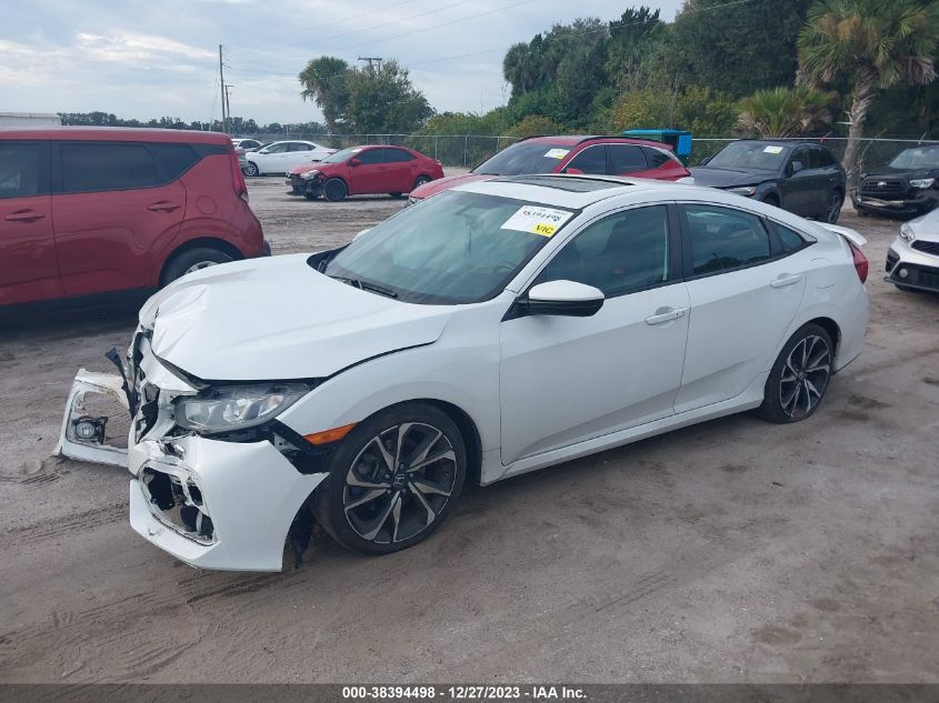 2019 Honda Civic Si VIN: 2HGFC1E57KH705437 Lot: 38394498