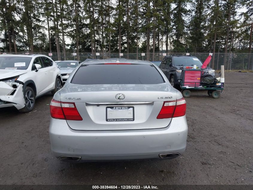 2007 Lexus Ls 460 VIN: JTHBL46F675043742 Lot: 38394604