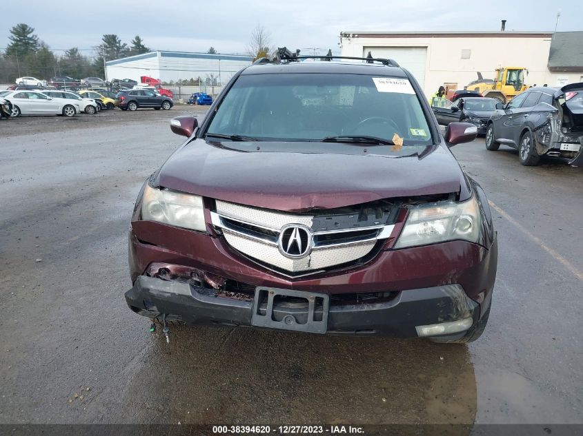 2009 Acura Mdx VIN: 2HNYD28219H518744 Lot: 38394620