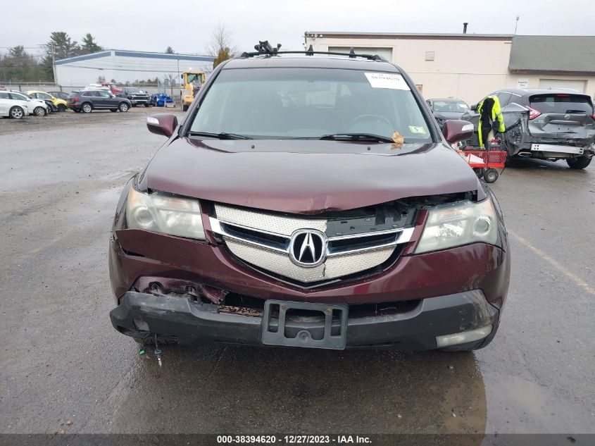 2009 Acura Mdx VIN: 2HNYD28219H518744 Lot: 38394620