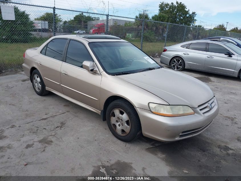 2001 Honda Accord Sdn Ex W/Leather VIN: 1HGCG16571A008837 Lot: 38394674