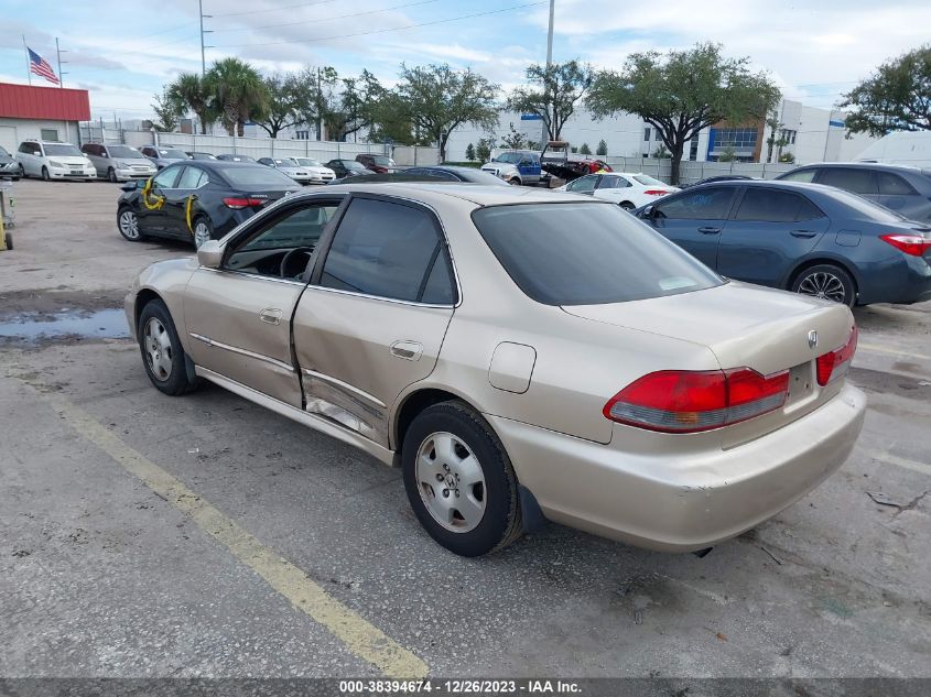 2001 Honda Accord Sdn Ex W/Leather VIN: 1HGCG16571A008837 Lot: 38394674