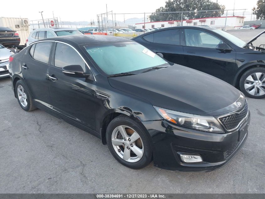 2014 Kia Optima Lx VIN: 5XXGM4A79EG279508 Lot: 38394691