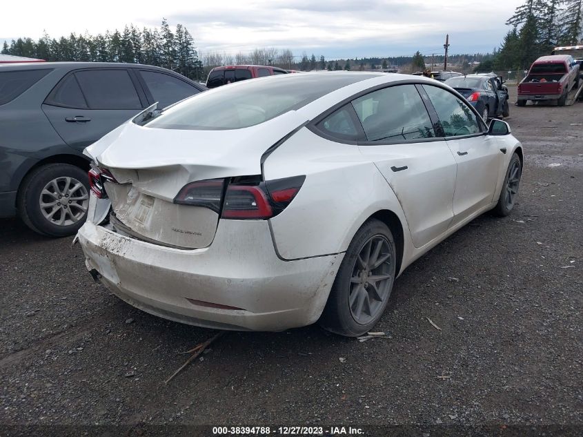 2021 Tesla Model 3 Long Range Dual Motor All-Wheel Drive VIN: 5YJ3E1EB4MF058263 Lot: 38394788