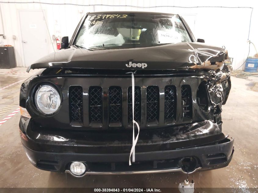 2016 Jeep Patriot High Altitude Edition VIN: 1C4NJPFA7GD700600 Lot: 38394843