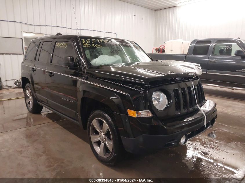 2016 Jeep Patriot High Altitude Edition VIN: 1C4NJPFA7GD700600 Lot: 38394843