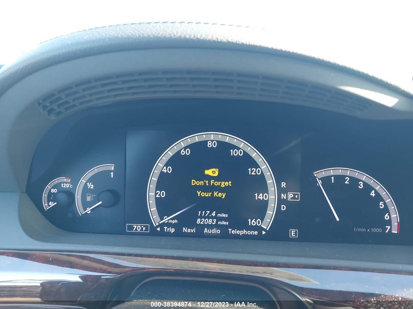 2013 MERCEDES-BENZ S 550 WDDNG7DB1DA520963