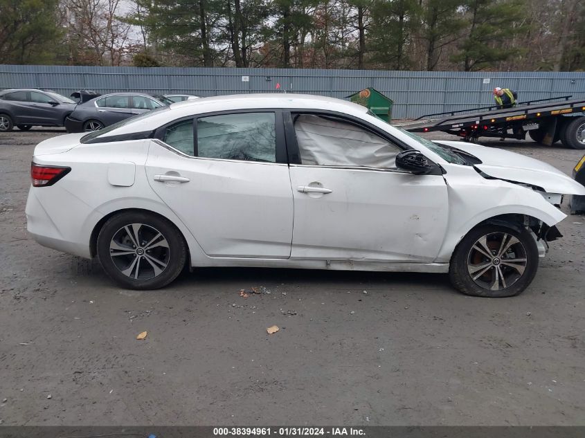 2021 Nissan Sentra Sv Xtronic Cvt VIN: 3N1AB8CV7MY218276 Lot: 38394961