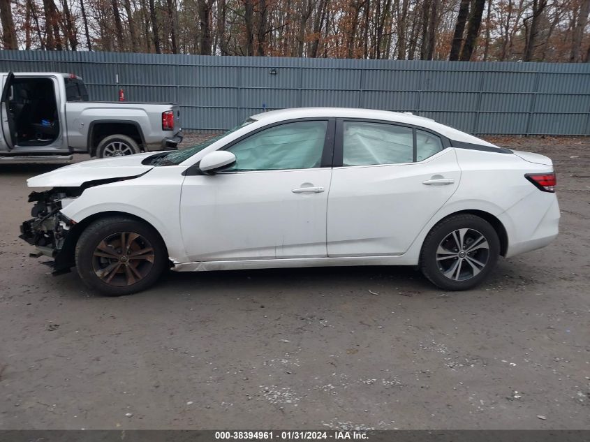 2021 Nissan Sentra Sv Xtronic Cvt VIN: 3N1AB8CV7MY218276 Lot: 38394961