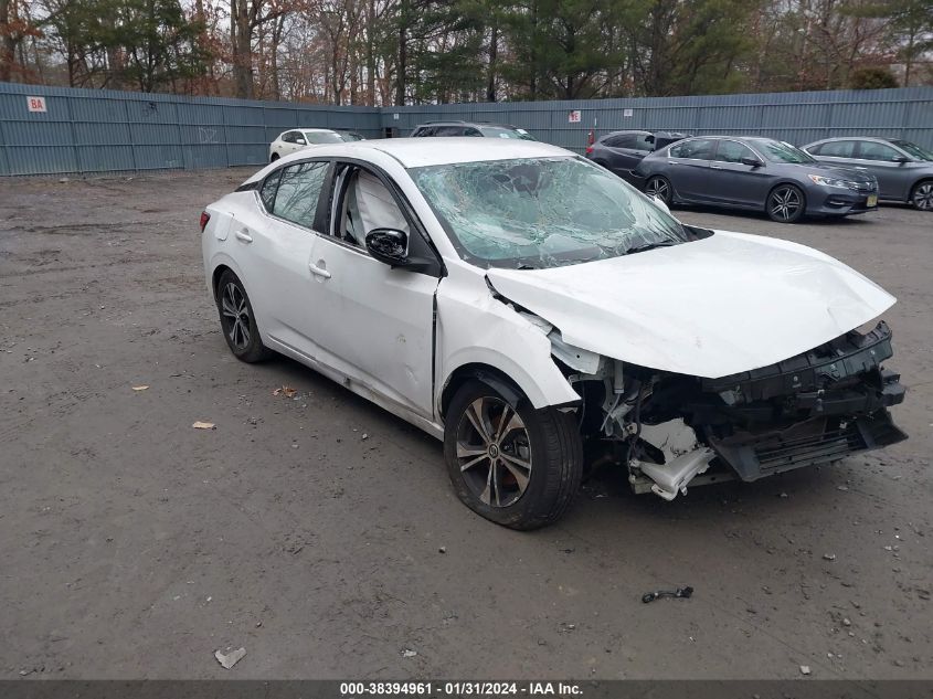 2021 Nissan Sentra Sv Xtronic Cvt VIN: 3N1AB8CV7MY218276 Lot: 38394961