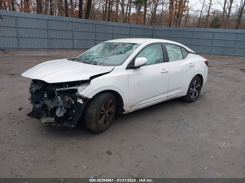 2021 Nissan Sentra Sv Xtronic Cvt VIN: 3N1AB8CV7MY218276 Lot: 38394961